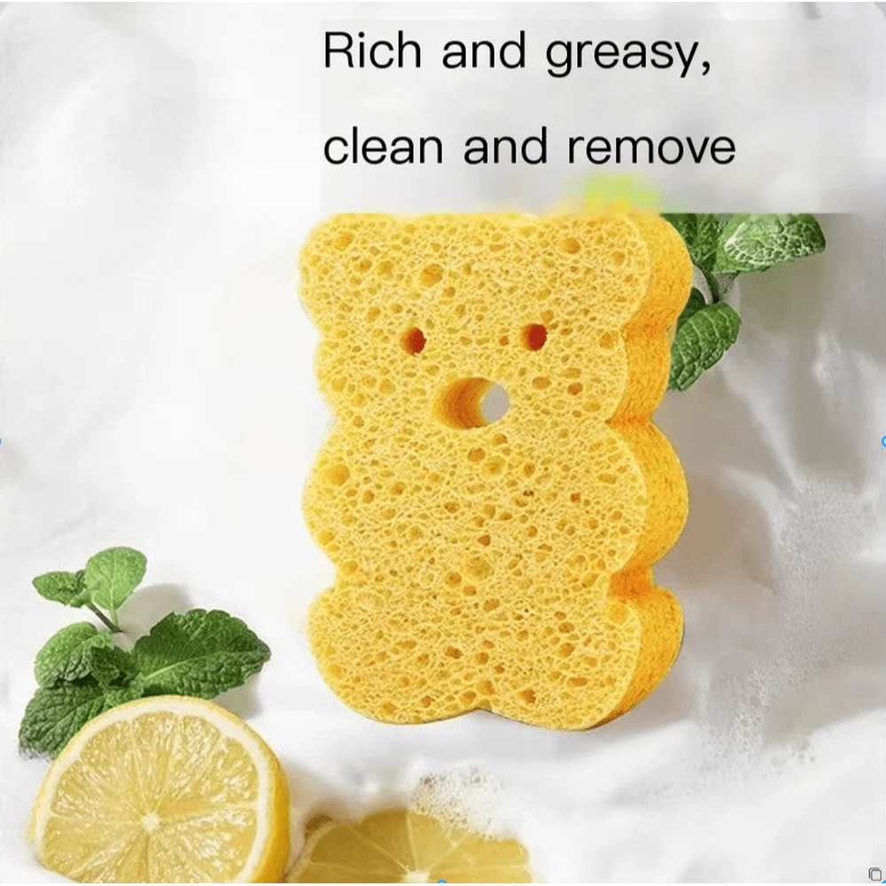 4-Pack Cute Cartoon Bath Balls - Gentle Exfoliating Shower Scrub for Face and Body